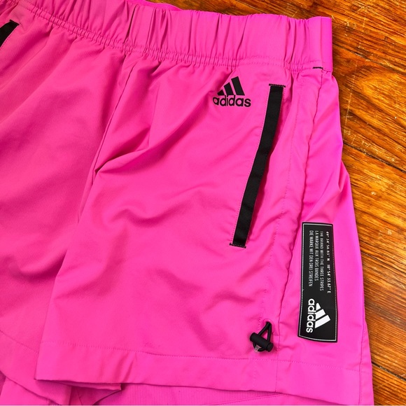 Adidas, Small size , pink athletic shorts . - Picture 11 of 14